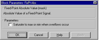 FixPt Absolute Value